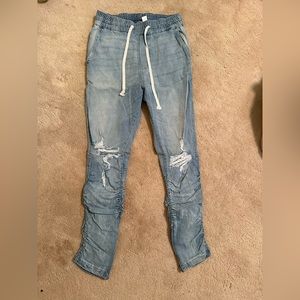 Pacsun denim joggers